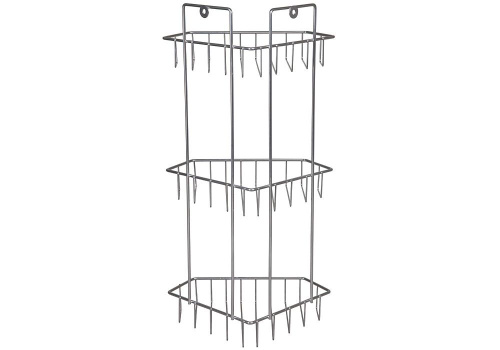 RUS-385067-3 Полка для ванной 3-х ярусная угловая, Rosenberg