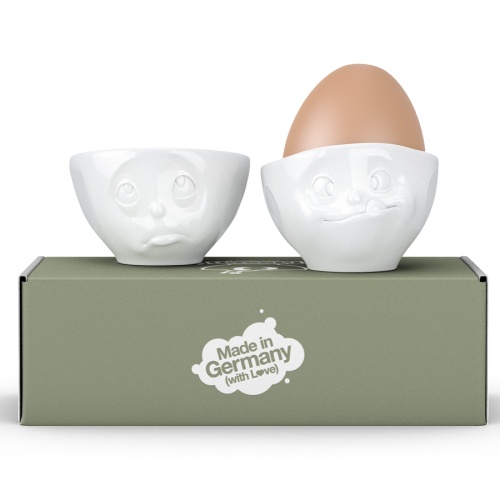 Набор подставок для яиц tassen oh please & tasty, 2 шт, белый фото 5