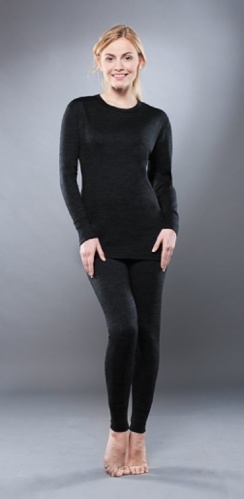 Комплект женского термобелья Guahoo: рубашка + лосины (351-S/BK / 351-P/BK) фото 2