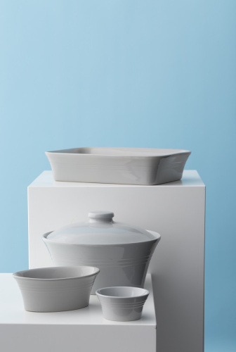 Кастрюля Classic Kitchen 2,5 л керамическая серая фото 4