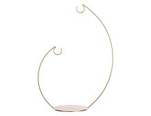 Подставка для двух ёлочных украшений и сувениров FOR DECORATION, металлическая, 48 см, Edelman, Mica