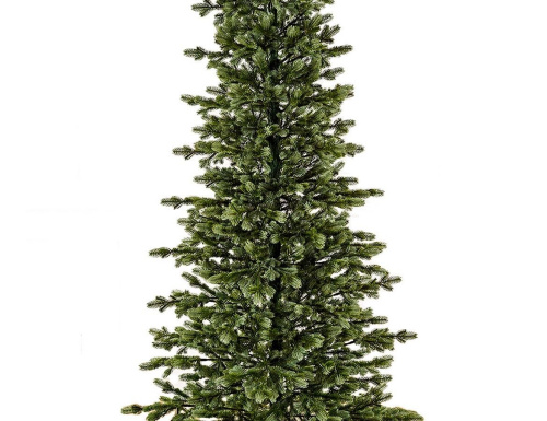 Искусственная стройная елка Невада зелено-голубая, ЛИТАЯ 100%, Max CHRISTMAS фото 3