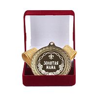 Медаль подарочная Золотая мама, 10203001