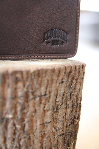 Бумажник Klondike Billy, коричневый, 11x8,5 см фото 10