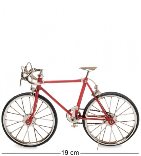 VL-17/1 Фигурка-модель 1:10 Велосипед шоссейник "Racing Bike" красный фото 2
