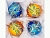 Набор стеклянных шаров ЛИАНА синий, 4*75 мм, Елочка