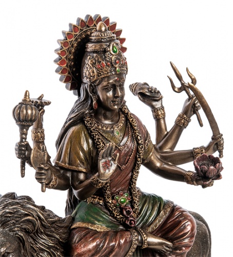 WS-998 Статуэтка "Богиня Дурга - защитница богов и мирового порядка" фото 2