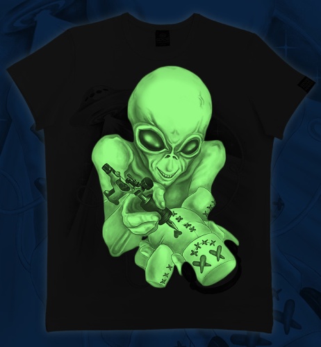 Детская футболка"Alien Voodoo" фото 2
