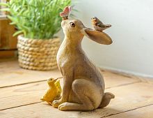Декоративная фигурка ЗАЙЧИШКА И ДРУЗЬЯ, полистоун, 13 см, Goodwill