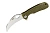 Нож Honey Badger Сlaw D2 M (HB1117) зеленая рукоять