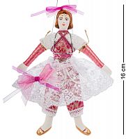 RK-518 Кукла подвесная "Балеринка" фарфор