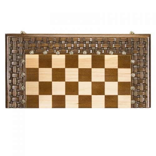 Шахматы + нарды резные"Армянский Орнамент" 50, Haleyan фото 2