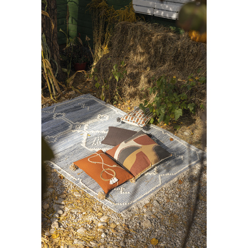 Подушка декоративная с фактурным рисунком braids из коллекции ethnic, 45х45 см фото 2