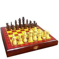 Игра настольная "Шахматы"  "Бордо", L30 W30 H4 см 712006