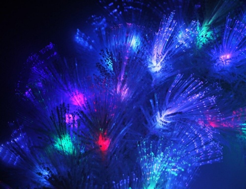 Оптиковолоконный венок "Северное сияние", белый, разноцветные светодиоды, мерцающий, 50 см, Edelman, Luca фото 7