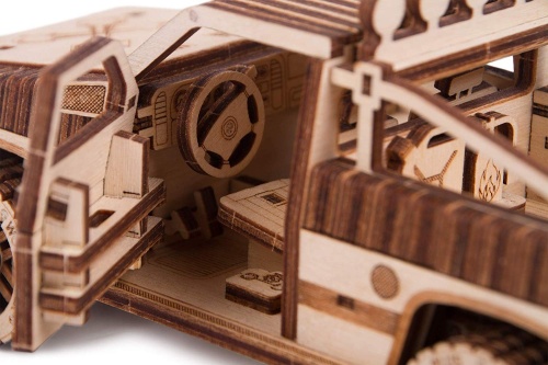 Механический 3D-пазл из дерева Wood Trick Пикап WT-1500 фото 5