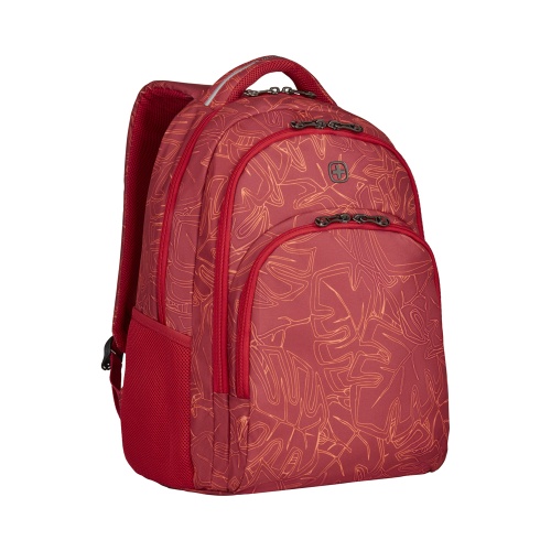 Рюкзак Wenger 16'', красный с рисунком, 34x26x47 см, 28 л фото 2