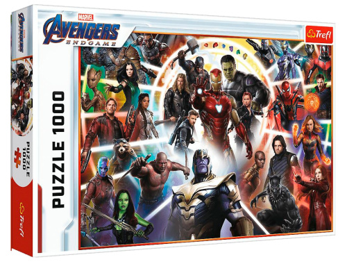 Пазл Trefl Мстители: Конец игры (герои Marvel), 1000 деталей