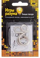 Головоломка Игры разума "Умные гвозди" № 3, уровень сложности 1