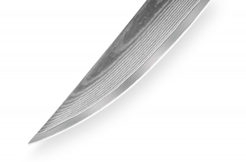 Нож Samura для стейка Damascus, 12 см, G-10, дамаск 67 слоев фото 3