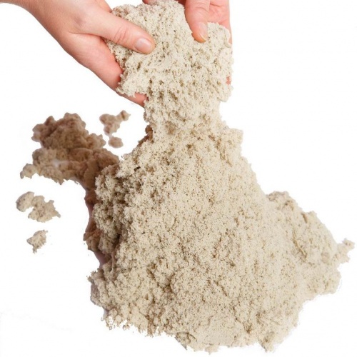 Набор Космический пластичный песок 2 кг + песочница + формочки фото 12