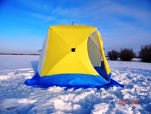 Палатка для зимней рыбалки Стэк Куб-3 фото 2