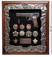 ПК-177 Настенная ключница "ТТ с наградами СССР" 40х44