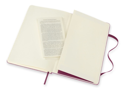 Блокнот Moleskine Blend Collection 2020 Large, 240 стр., пурпурный, пунктир фото 4