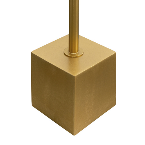 Столик приставной svein, 30х30 см, мрамор/золотой фото 6