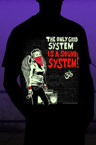 Мужская футболка"SOUND SYSTEM" фото 2