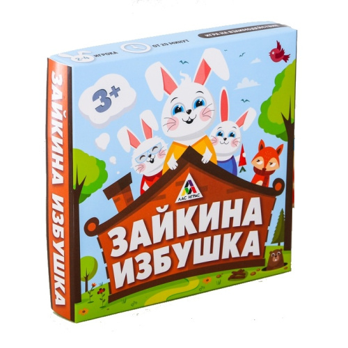 Настольная командная игра «Зайкина избушка»