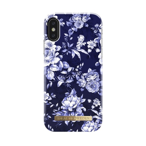 Чехол для iPhone X/XS iDeal, "Sailor Blue Bloom"