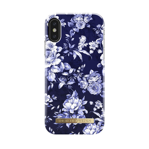 Чехол для iPhone X/XS iDeal, "Sailor Blue Bloom"