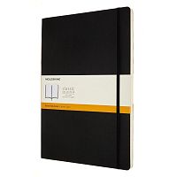 Блокнот Moleskine Classic Soft A4, 192 стр., черный, в линейку