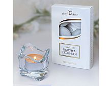 Ароматические свечи чайные БУЛОЧКА С КОРИЦЕЙ, 4 см, 6 шт., Омский Свечной