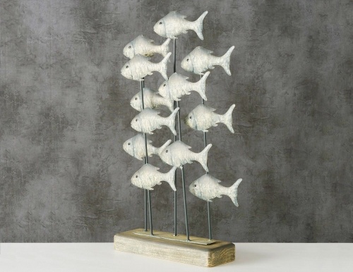 Декоративная статуэтка FISH FLIGHT, металл, 56 см, Boltze фото 5