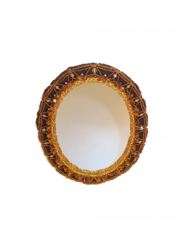 дамское зеркало из янтаря, 1-104