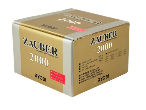Катушка безынерционная Ryobi Zauber CF 2000 9+1bb фото 2