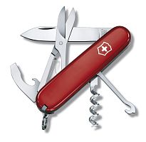 Нож Victorinox Compact, 91 мм, 15 функций, красный