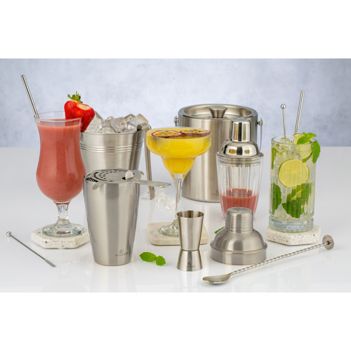 Шейкер для коктейлей barware стеклянный 280 мл фото 5
