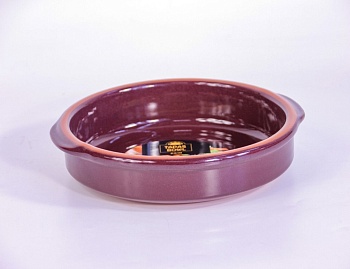 Форма для запекания и подачи закусок "Вальядолид", каменная керамика, фиолетовая, 18 см, 650 мл, Koopman International