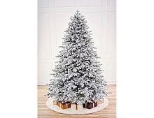 Ель искусственная ВИЗАНТИЙСКАЯ заснеженная 240 см, хвоя ЛИТАЯ 100%, Max CHRISTMAS