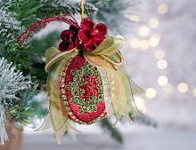 Ёлочное украшение МАДИС, пенополистирол, 14 см, Winter Deco