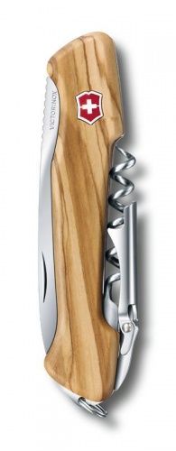 Нож Victorinox Wine Master, 130 мм, 6 функций, оливковое дерево, 0.9701.64 фото 2