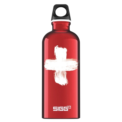 Бутылка Sigg Swiss (0,6 литра), красная