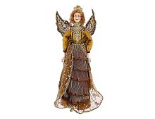 Интерьерная кукла "Ангел миэлья", велюр, золотистая, Edelman, Noel (Katherine's style)