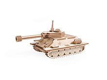 Конструктор деревянный Армия России Танчик Т-34