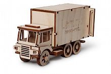Конструктор 3D деревянный подвижный Lemmo Фургон "ЧИП"