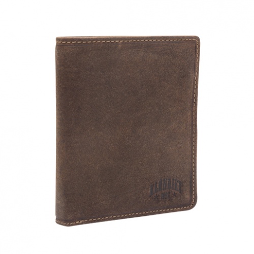 Бумажник Klondike Eric, коричневый, 10x12 см фото 2