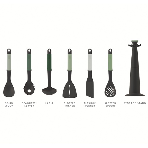 Набор кухонных инструментов elevate carousel, зеленый, 6 пред. фото 4